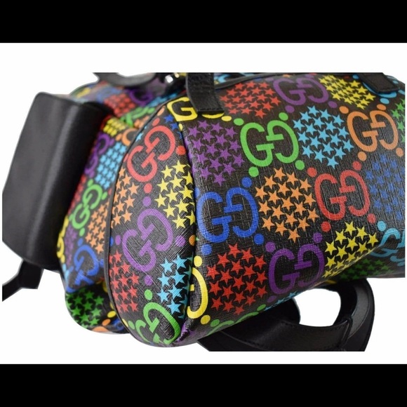 GUCCI GG Psychedelic Supreme Medium Backpack - Picture 4 of 12